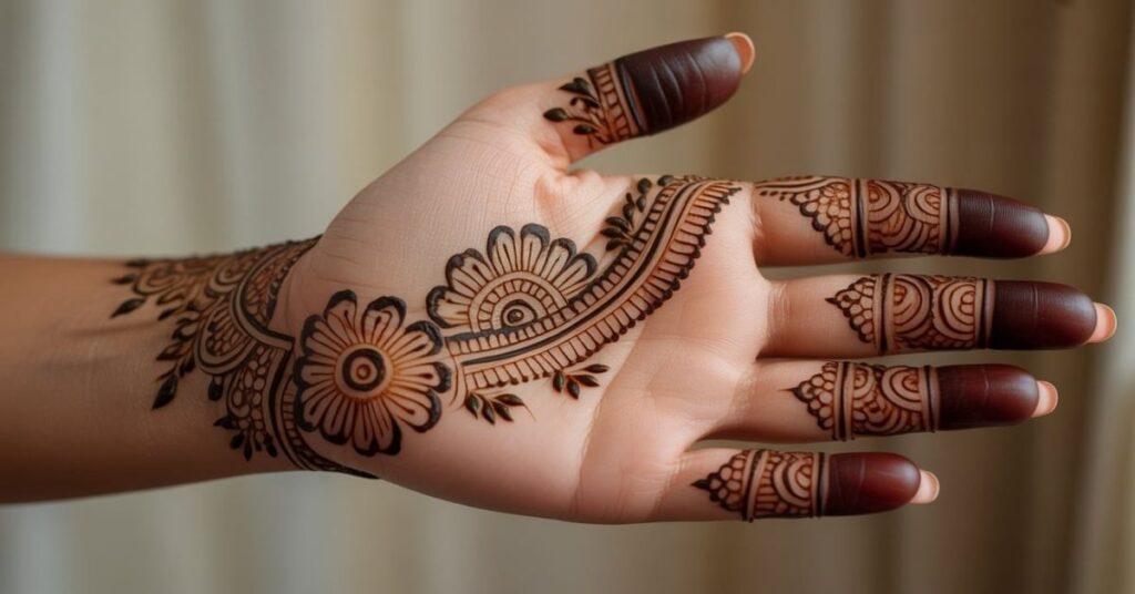 Beautiful Pakistani Mehndi Design
