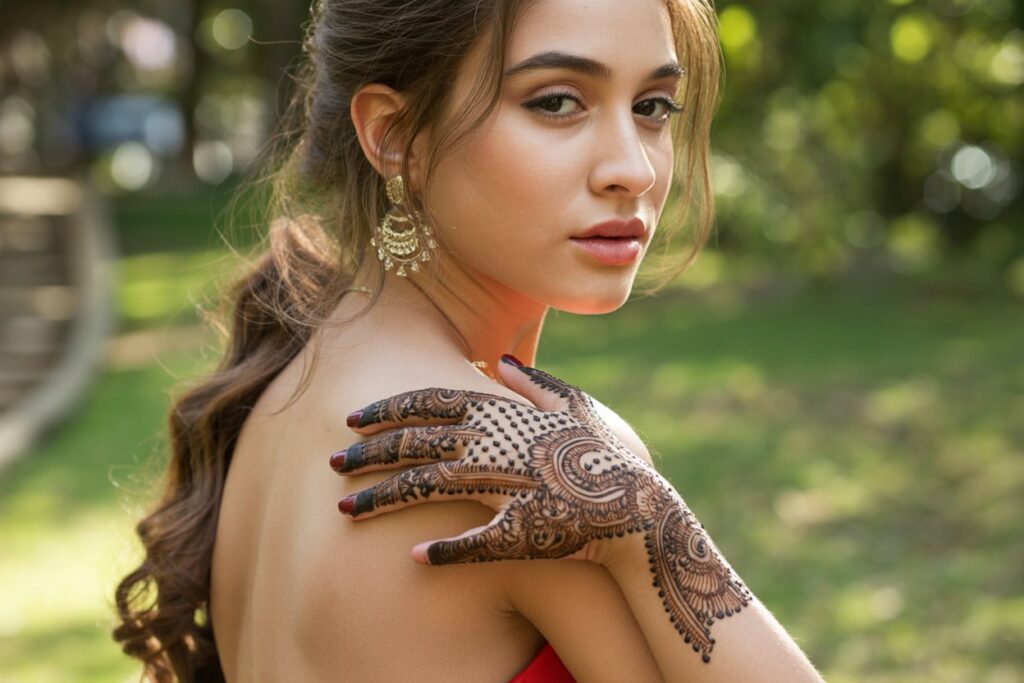 Home 18 Bridal Stylish Back Hand Mehndi Design