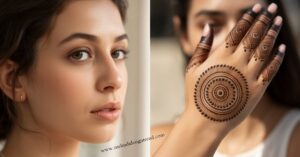 100+ Simple Circle Mehndi Design For Front & Back Hand