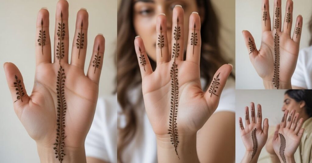 Easy Mehndi Design Khafif