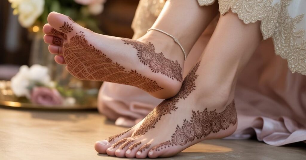 Simple & Easy Foot Mehndi Design Photos | Bridal Arabic Styles 2025 26 Feet Henna Designs