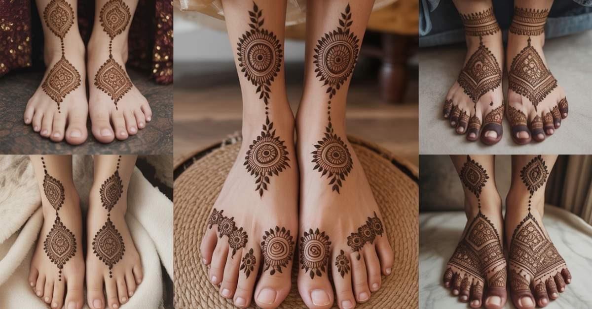 Foot Mehndi Design