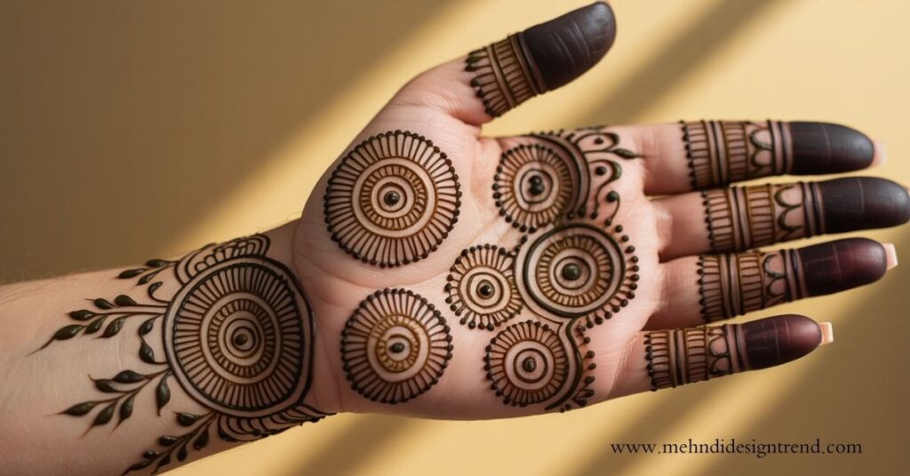 Full Round Mehndi Design