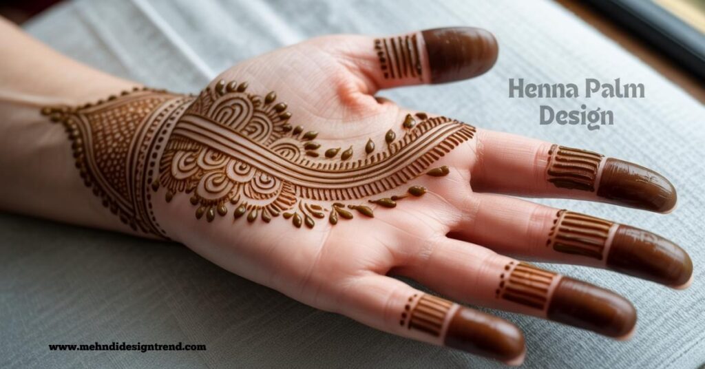 120+ Easy Full Palm Mehndi Designs | Simple, Modern & Truly Beautiful Ideas 26 Henna Palm Design