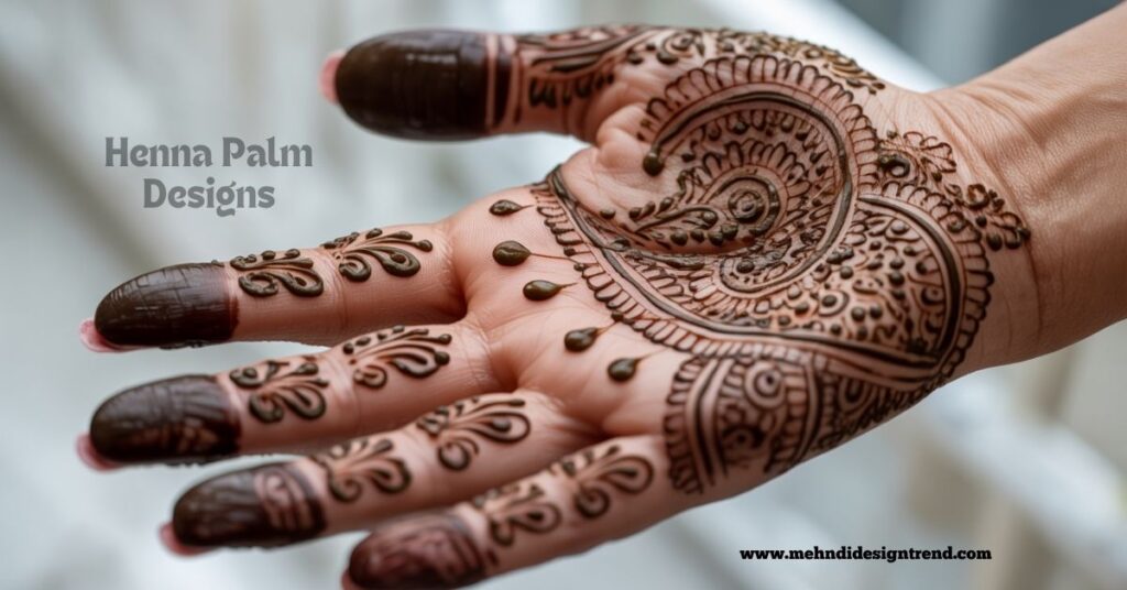 120+ Easy Full Palm Mehndi Designs | Simple, Modern & Truly Beautiful Ideas 45 Henna Palm Designs