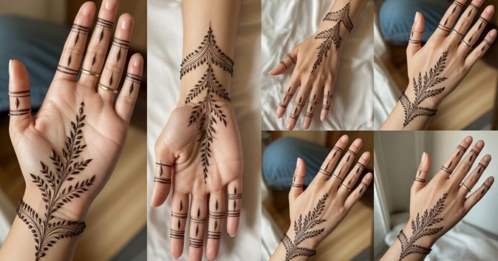 Khafif Mehndi Design Full Hand