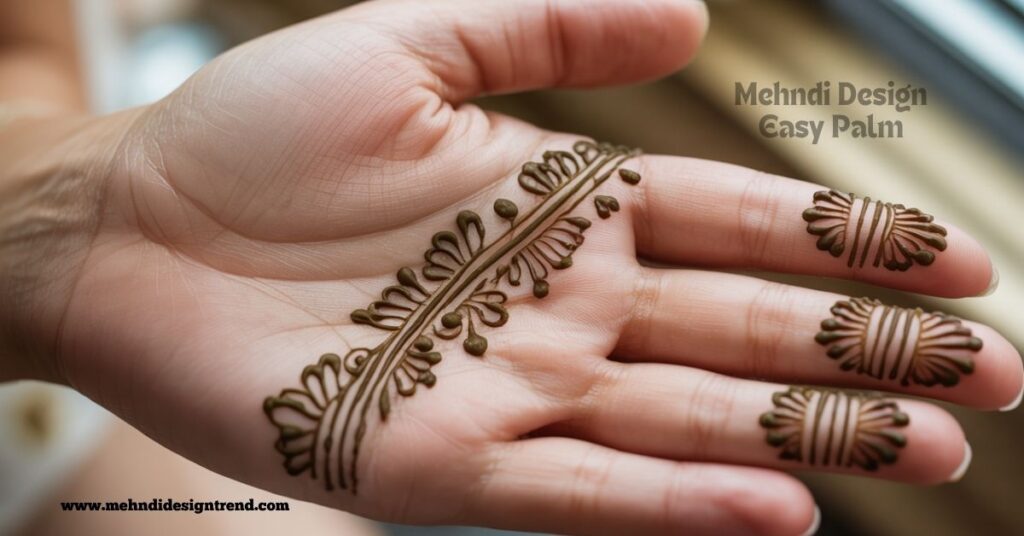120+ Easy Full Palm Mehndi Designs | Simple, Modern & Truly Beautiful Ideas 31 Mehndi Design Easy Palm