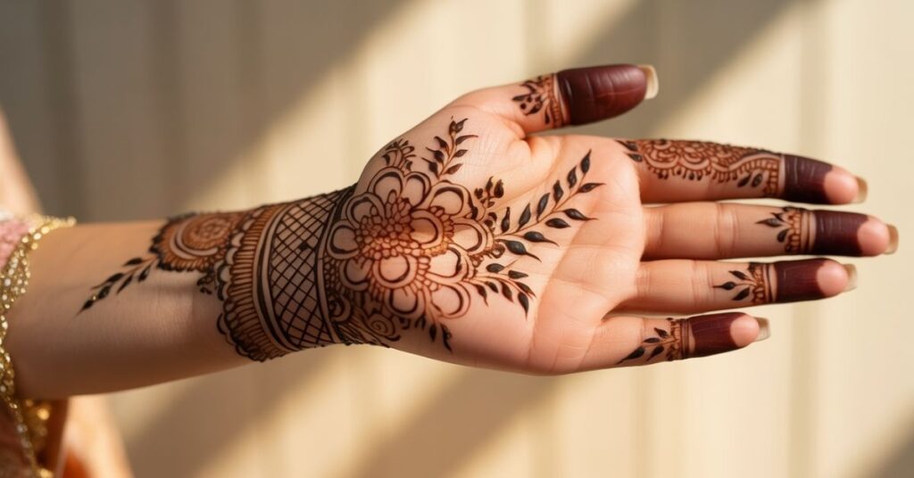 Pakistani Mehndi Design Full Hand