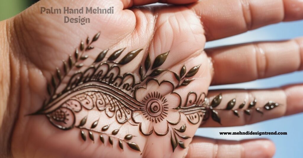 120+ Easy Full Palm Mehndi Designs | Simple, Modern & Truly Beautiful Ideas 15 Palm Hand Mehndi Design