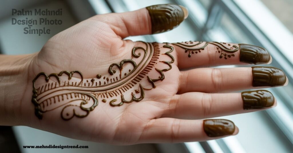 120+ Easy Full Palm Mehndi Designs | Simple, Modern & Truly Beautiful Ideas 40 Palm Mehndi Design Photo Simple