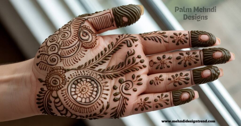 120+ Easy Full Palm Mehndi Designs | Simple, Modern & Truly Beautiful Ideas 36 Palm Mehndi Designs