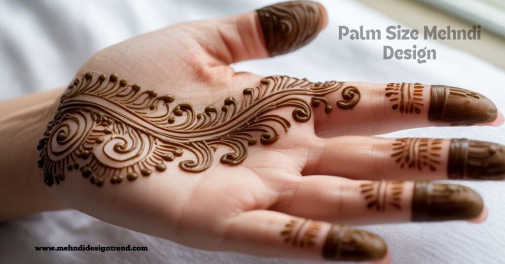 120+ Easy Full Palm Mehndi Designs | Simple, Modern & Truly Beautiful Ideas 25 Palm Size Mehndi Design