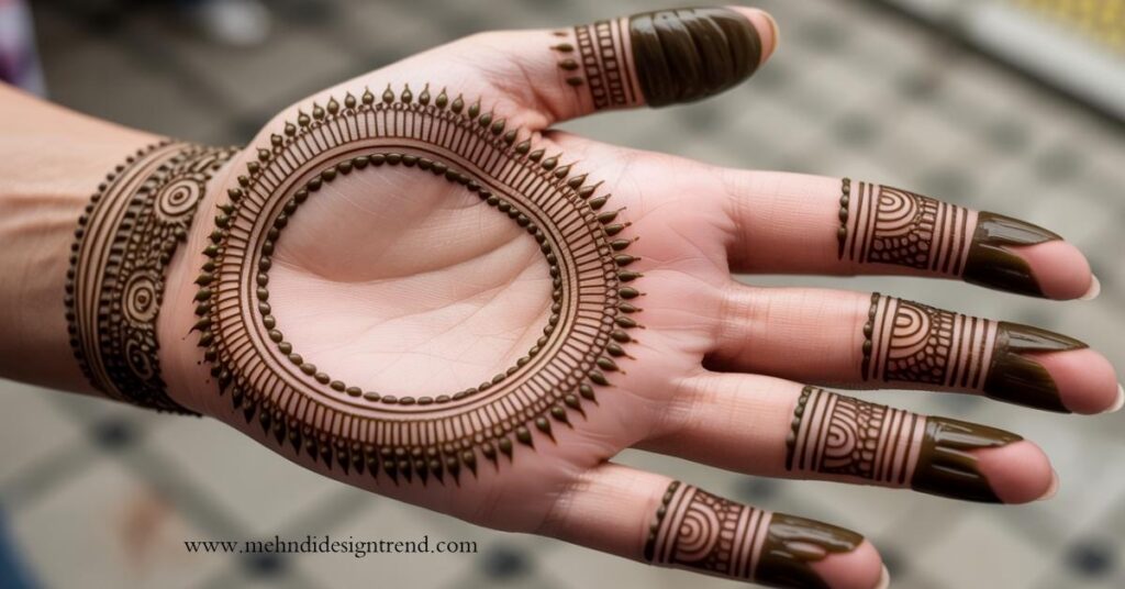 Round Wali Mehndi