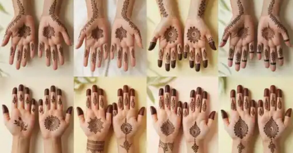 Simple Pakistani Mehndi Design