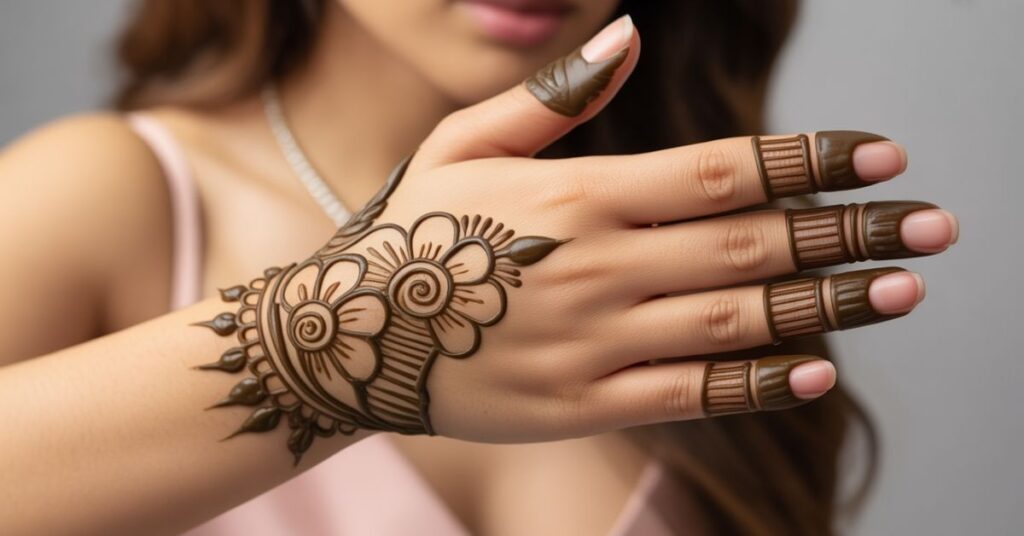 Stylish Pakistani Mehndi Design