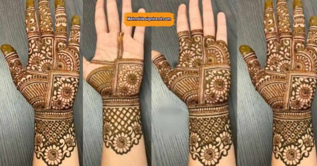 110 Stylish Mehndi Design Ideas for Front, Back & Full Hands 14 Instagram Stylish Royal Front Hand Mehndi Design