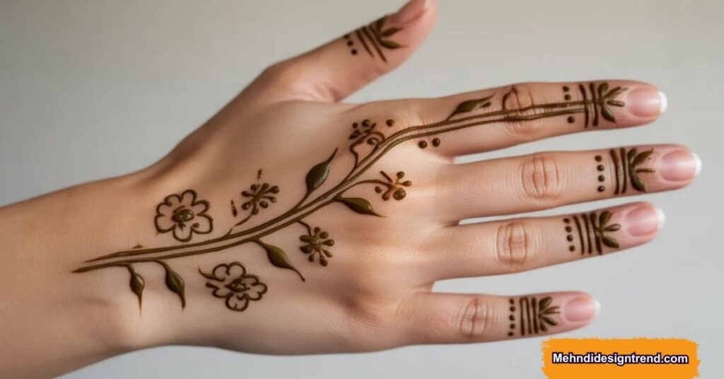 110 Stylish Mehndi Design Ideas for Front, Back & Full Hands 23 Quick & Minimal Mehndi Designs for Front Hand