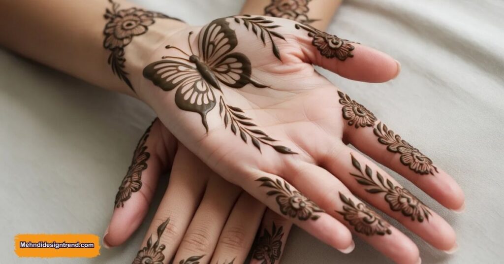 110 Stylish Mehndi Design Ideas for Front, Back & Full Hands 42 Stylish Butterfly Mehndi Design for a Unique Look