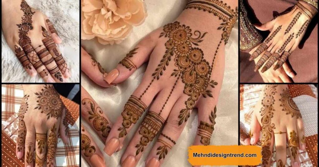 110 Stylish Mehndi Design Ideas for Front, Back & Full Hands 3 Stylish New Mehndi Design for Modern Girls