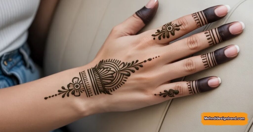 110 Stylish Mehndi Design Ideas for Front, Back & Full Hands 37 Stylish Tattoo Mehndi Designs
